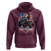 USA 250th Anniversary 250 Years 1776 2026 Monster Truck Eagle Hoodie