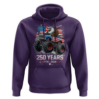 USA 250th Anniversary 250 Years 1776 2026 Monster Truck Eagle Hoodie