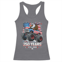 USA 250th Anniversary 250 Years 1776 2026 Monster Truck Eagle Racerback Tank Top