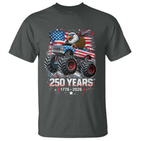 USA 250th Anniversary 250 Years 1776 2026 Monster Truck Eagle T Shirt