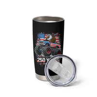 USA 250th Anniversary 250 Years 1776 2026 Monster Truck Eagle Tumbler Cup