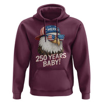 250th Anniversary USA 250 Years Baby Bald Eagle Hoodie