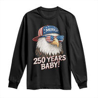 250th Anniversary USA 250 Years Baby Bald Eagle Long Sleeve Shirt