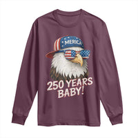 250th Anniversary USA 250 Years Baby Bald Eagle Long Sleeve Shirt