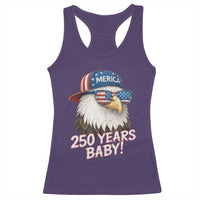 250th Anniversary USA 250 Years Baby Bald Eagle Racerback Tank Top