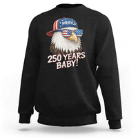 250th Anniversary USA 250 Years Baby Bald Eagle Sweatshirt