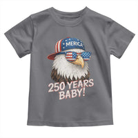 250th Anniversary USA 250 Years Baby Bald Eagle Toddler T Shirt