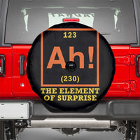 Ah The Element Of Surprise Spare Tire Cover Chemistry Science Humor Retro Periodic Table