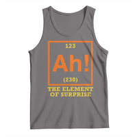 Ah The Element Of Surprise Tank Top Chemistry Science Humor Retro Periodic Table