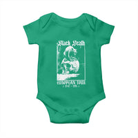 Black Death European Tour Baby Onesie Plague Rat Medieval History Skull Gothic - Wonder Print Shop
