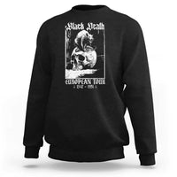 Black Death European Tour Sweatshirt Plague Rat Medieval History Skull Gothic - Wonder Print Shop