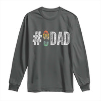 Funny Number Stepdad Bonus Dad Father's Day Long Sleeve Shirt