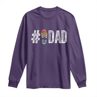 Funny Number Stepdad Bonus Dad Father's Day Long Sleeve Shirt