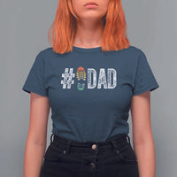Funny Number Stepdad Bonus Dad Father's Day T Shirt For Women