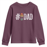 Funny Number Stepdad Bonus Dad Father's Day Youth Sweatshirt