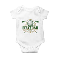 Funny Golfing Dad Baby Onesie Best Dad By Par Fathers Day
