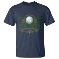 Funny Golfing Dad T Shirt Best Dad By Par Fathers Day