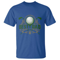 Funny Golfing Dad T Shirt Best Dad By Par Fathers Day