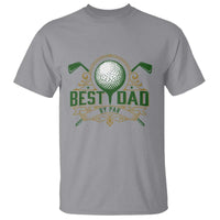 Funny Golfing Dad T Shirt Best Dad By Par Fathers Day