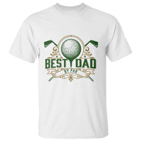 Funny Golfing Dad T Shirt Best Dad By Par Fathers Day