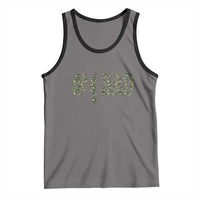 Funny No 1 Hunting Dad Tank Top Number One Hunter Fathers Day - Wonder Print Shop