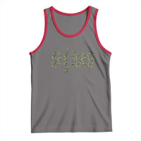 Funny No 1 Hunting Dad Tank Top Number One Hunter Fathers Day - Wonder Print Shop