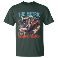 Funny The Metric System Can't Measure Freedom 4th Of July T Shirt - Wonder Print Shop