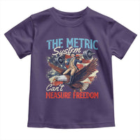 Funny The Metric System Can't Measure Freedom 4th Of July Toddler T Shirt - Wonder Print Shop