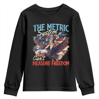 Funny The Metric System Can't Measure Freedom 4th Of July Youth Sweatshirt - Wonder Print Shop