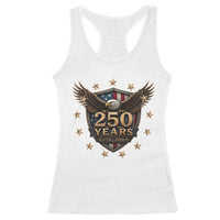250th Anniversary USA Bald Eagle Racerback Tank Top 250 Years 4th of July 1776 2026