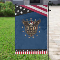 250th Anniversary USA Bald Eagle Patriotic Garden Flag 250 Years 4th of July 1776 2026