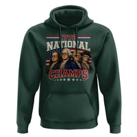 1776 National Champs Founding Father Hoodie Funny 4th of July Patriotic