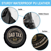 Dad Tax Quality Control Department Spare Tire Cover Funny Father Snack Checker