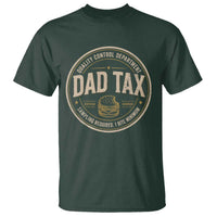 Dad Tax Quality Control Department T Shirt Funny Father Snack Checker