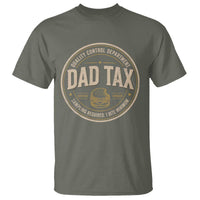 Dad Tax Quality Control Department T Shirt Funny Father Snack Checker