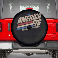 250th Anniversary USA America 76 Spare Tire Cover 250 Years Of Freedom 1776 2026 Retro