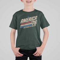 250th Anniversary USA America 76 T Shirt For Kid 250 Years Of Freedom 1776 2026 Retro