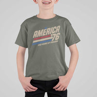 250th Anniversary USA America 76 T Shirt For Kid 250 Years Of Freedom 1776 2026 Retro