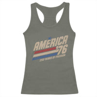 250th Anniversary USA America 76 Racerback Tank Top 250 Years Of Freedom 1776 2026 Retro