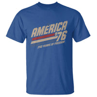 250th Anniversary USA America 76 T Shirt 250 Years Of Freedom 1776 2026 Retro