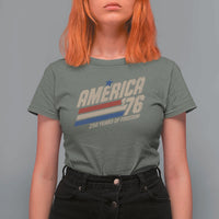 250th Anniversary USA America 76 T Shirt For Women 250 Years Of Freedom 1776 2026 Retro