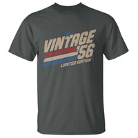 70th Birthday T Shirt Vintage 1956 70 Years Old Birthday USA Stripes