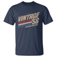 70th Birthday T Shirt Vintage 1956 70 Years Old Birthday USA Stripes