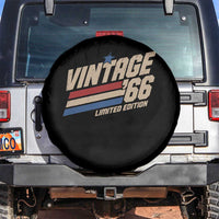 60th Birthday Spare Tire Cover Vintage 1966 60 Years Old Birthday USA Stripes