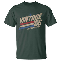 60th Birthday T Shirt Vintage 1966 60 Years Old Birthday USA Stripes