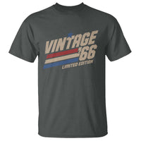 60th Birthday T Shirt Vintage 1966 60 Years Old Birthday USA Stripes