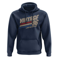 30th Birthday Hoodie Vintage 1996 30 Years Old Birthday USA Stripes
