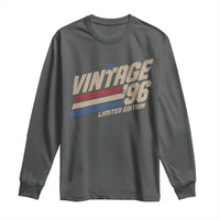 30th Birthday Long Sleeve Shirt Vintage 1996 30 Years Old Birthday USA Stripes