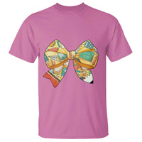 Funny Back To School T Shirt Cute Coquettes School Supplies Bow First Day - Wonder Print Shop