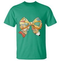 Funny Back To School T Shirt Cute Coquettes School Supplies Bow First Day - Wonder Print Shop